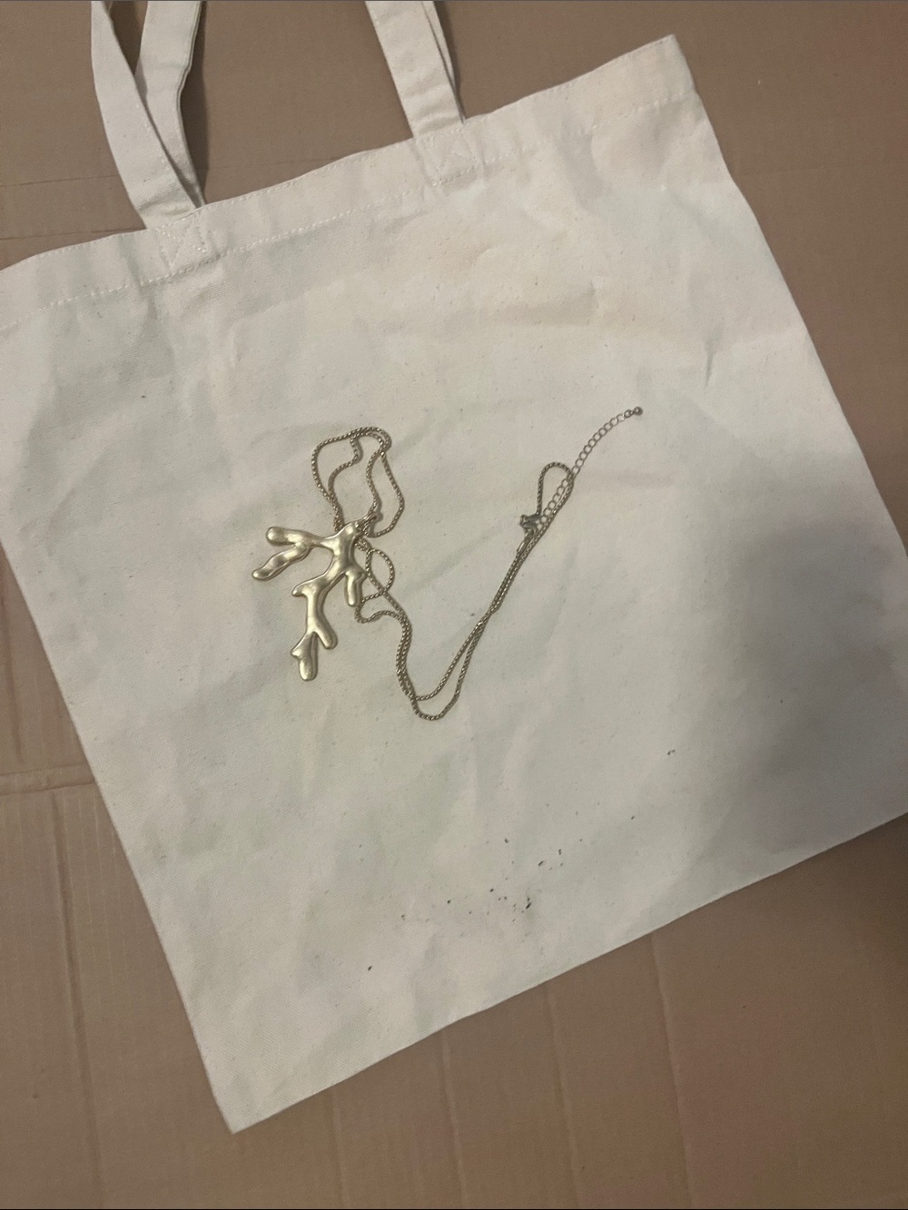 gold necklace
